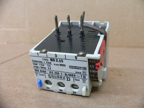 SQUARE D 9065 MR 0,45 OVERLOAD RELAY