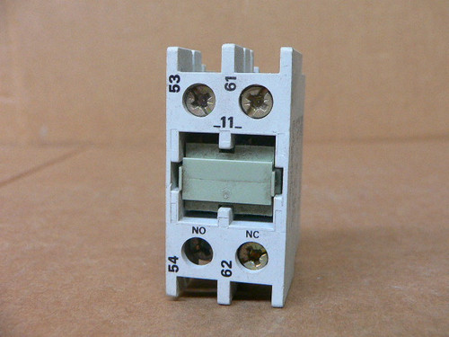 SPRECHNER+SCHUH CS3-P-11 AUXILIARY CONTACT