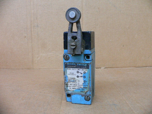 HONEYWELL MICRO SWITCH HEAVY DUTY LIMIT SWITCH LSA1A USED