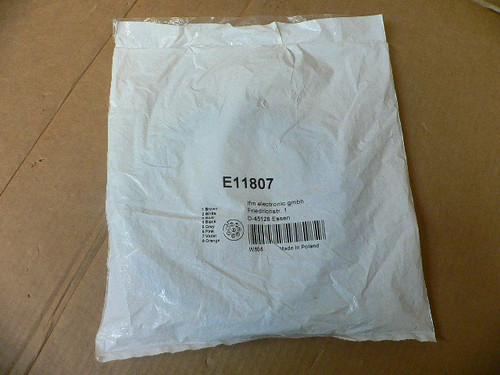 IFM Electronic E11807 Female Cordset 5m Cable M12 Straight Connector