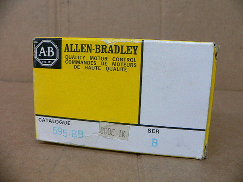 ALLEN-BRADLEY AUXILIARY CONTACT BLOCK 595-BB
