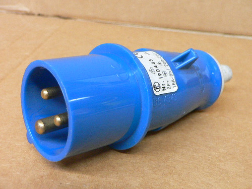 ELEKTRA 190443 CEE PLUG 16A 2P+ 6H