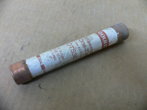 Gould Shawmut OTS30 30A 30 Amp 600V Fuse
