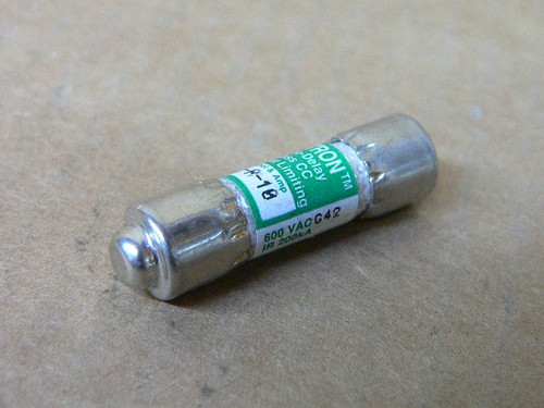 ORIGINAL Bussmann FNQ-R-10 FNQR10 (10 Amp) 600Vac Limitron TIME-DELAY Fuse