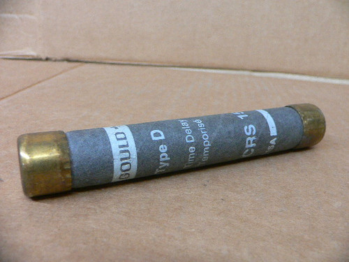 GOULD SHAWMUT CRS-15 FUSE, TYPE D, TIME DELAY, 15A 600V