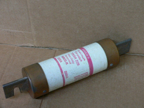 GOULD SHAWMUT TRSR 225 225A 600VAC TIME DELAY FUSE TYPE D