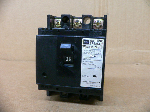 TOSHIBA M30C BREAKER 3POLE, 25A
