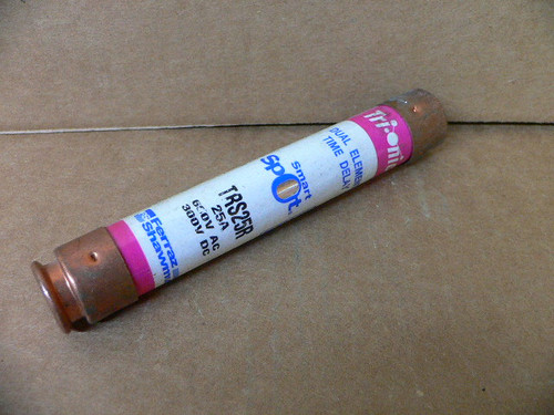 Gould Shawmut TRS25R 25-Amp Tri-onic Time-Delay Fuse 25A 600VAC