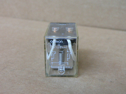 Omron LY2-0 Relay 110-120 VAC Coil