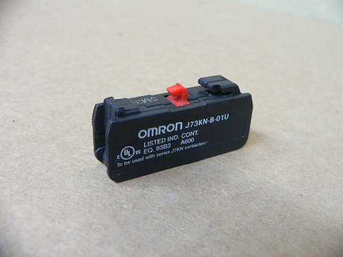 OMRON J73KN-B-01U AUXILARY CONTACT