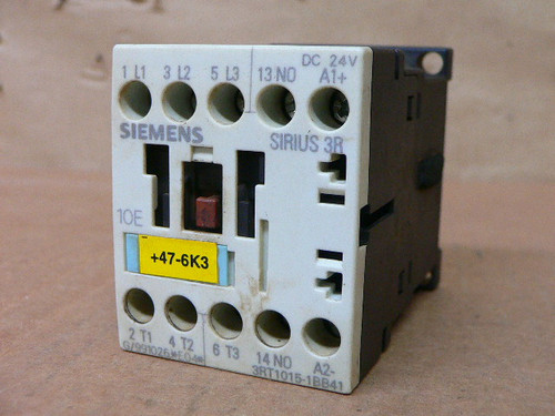 SIEMENS 3RT1015-1BB41 POWER CONTACTOR USED