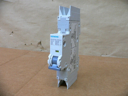 SIEMENS 5SJ4104-7HG42 4A 1POLE BREAKER