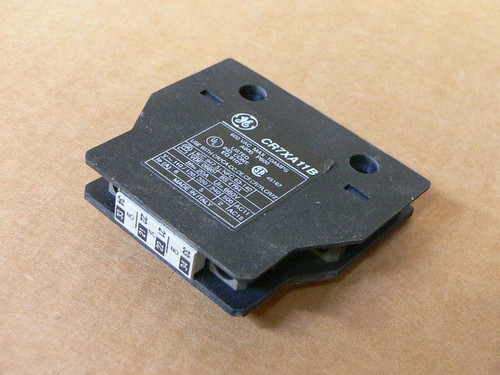 GE GENERAL ELECTRIC CR7XA11B CONTACT BLOCK