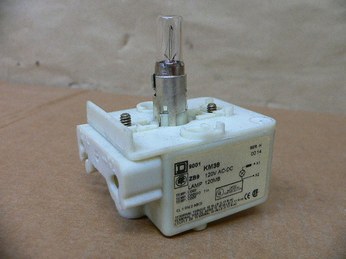 SQUARE D 9001 KM38 FingerSafe LIGHT MODULE 9001KM38