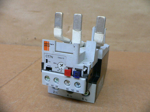 SPRECHER + SCHUH CT7N-85-C60 THERMAL OVERLOAD RELAY