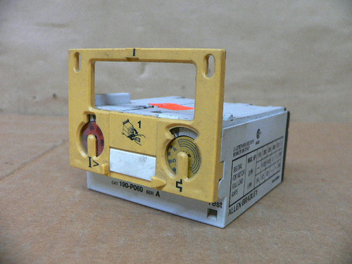 ALLEN BRADLEY 190-P060 MOTOR PROTECTION