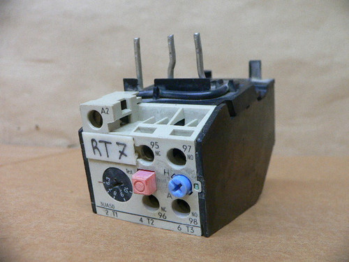 SIEMENS 3UA50 00-1J OVERLOAD RELAY 6,3-10A