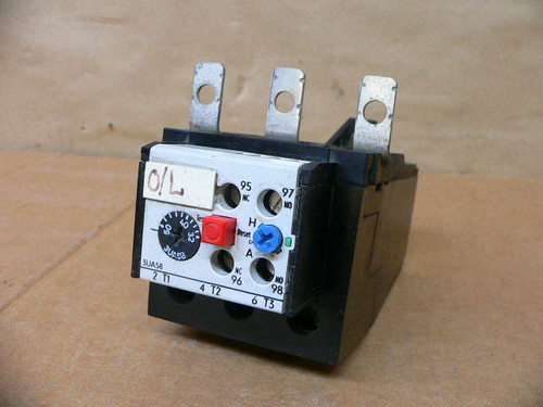 SIEMENS 3UA58 00-2F OVERLOAD RELAY