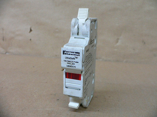 Ferraz Shawmut Ultra Safe Fuse Holder USGCC1I For Class CC Fuses 600V 30A A Amp