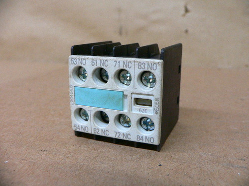 Siemens 3RH1911-1GA22 Auxiliary Contact Block