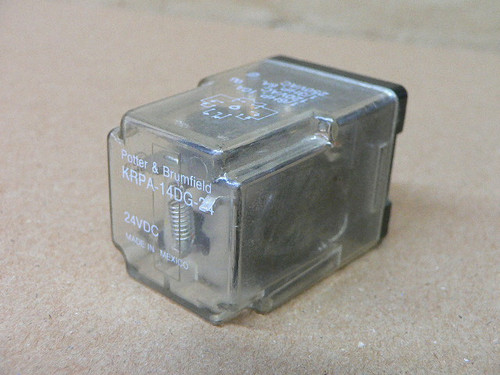 POTTER & BRUMFIELD KRPA-14DG-24 RELAY 24VDC