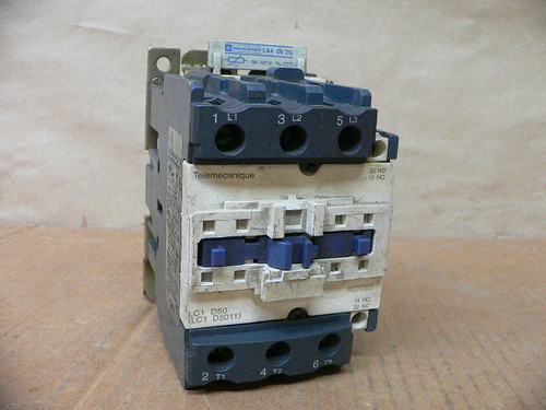 TELEMECANIQUE LC1D50 120V CONTACTOR