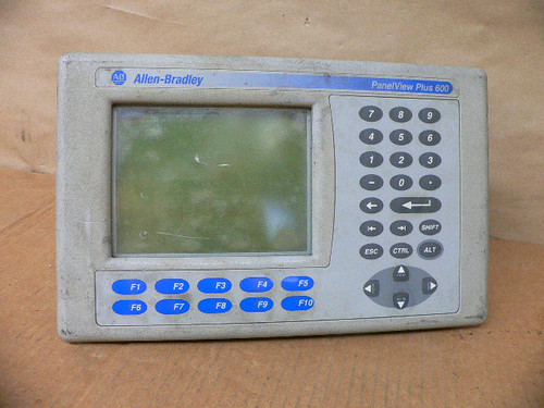 ALLEN BRADLEY 2711P-B6M20A / 2711PB6M20A PANELVIEW PLUS - DAMAGED