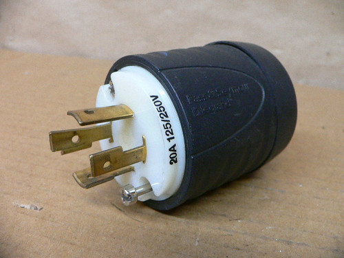 Pass & Seymour L1420-P Turnlok Plug 20 Amp 125/250V