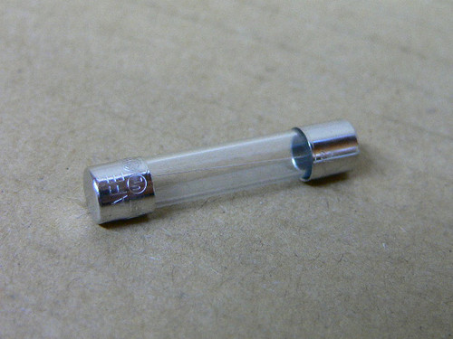 MERSEN GGC2 Fuse,2A,Glass,GGC Series,PK5
