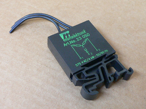 MURR ELEKTRONIK 23050 MOTOR SUPPRESSOR 575VAC, 4KW, 50/60HZ