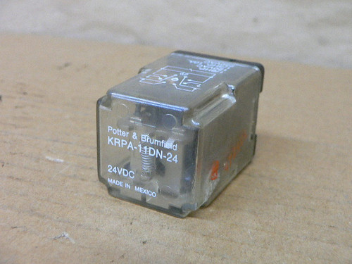 POTTER & BRUMFIELD KRPA-11DN-24 RELAY 24VDC