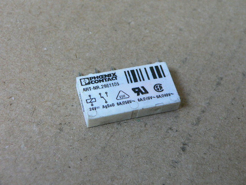 PHOENIX CONTACT 2961105 RELAY 24V