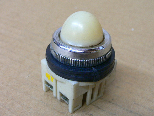Fuji Electric AH30-ZM White Pilot Light Panel Light