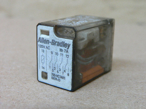 ALLEN BRADLEY 700-HC14A1-4 RELAY 120V COIL