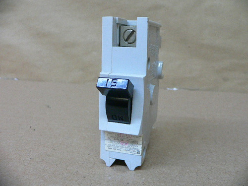 Federal Pacific Stab-lok NB115 NA White Breaker 15A 1-pole Screw Terminals