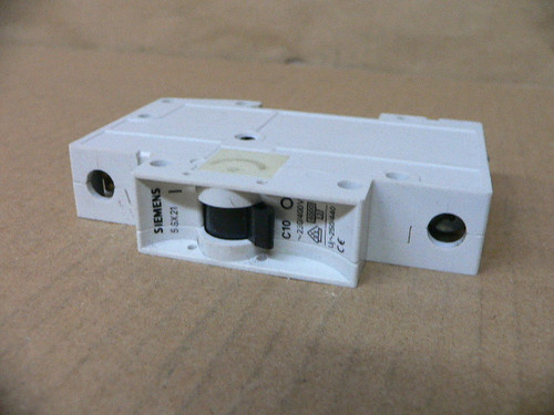 5SX21 C10 Siemens Circuit Breaker 1 Pole 230/400V
