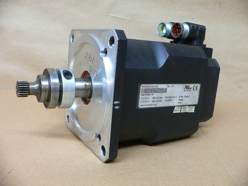 BR AUTOMATION 8MSA5S.R0-V401 SERVO MOTOR STRAIGHT SHAFT IP 64 4.8-6.6 NM