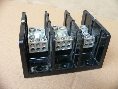 MARATHON 1433555 DISTRIBUTION LUG SET 350 AMP CU 270 A AL 600 V 3 PH 2/0 - 14