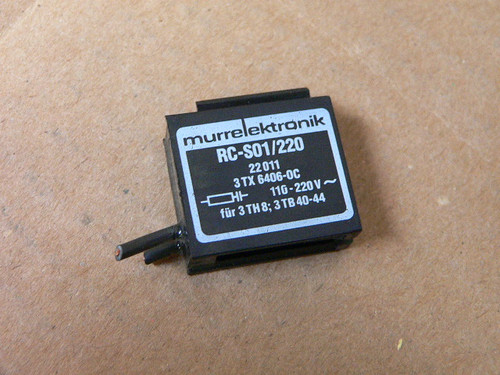 MURRELEKTRONIK 110-220V OVERLOAD RELAY RC-S01/220