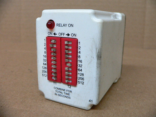 MACROMATIC TD-83122-41 TIME DELAY RELAY REPEAT CYCLE 120V