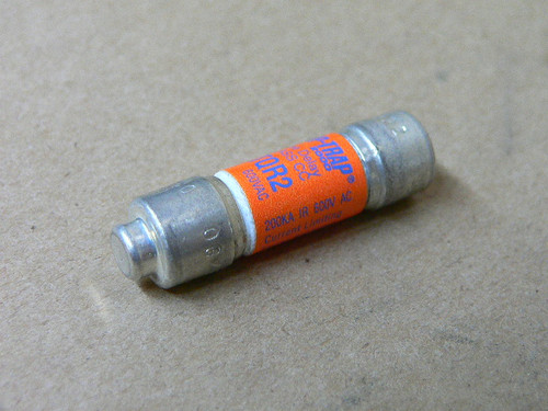 Ferraz Shawmut ATQR2 ATQR-2 (2 Amp) 600Vac TIME DELAY Class CC Fuse