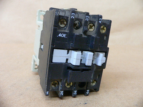 SPRECHER + SCHUH CS340E120 CONTACTOR 20AMP 4POLE 4NO COIL 110/127VAC 50/60H