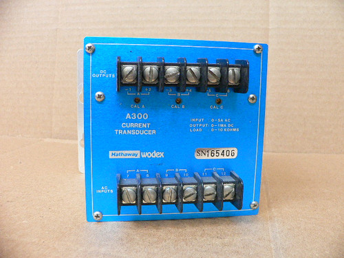 HATHAWAY WODEX A300     WODEX A300 - CURR TRANSDUCER