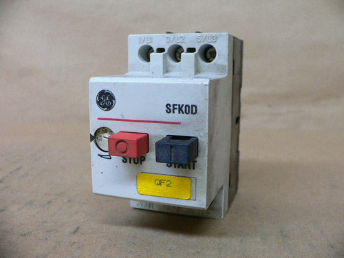 GENERAL ELECTRIC SFKOD MOTOR STARTER 0.4-0.63 AMP 380/415 V 3 PHASE