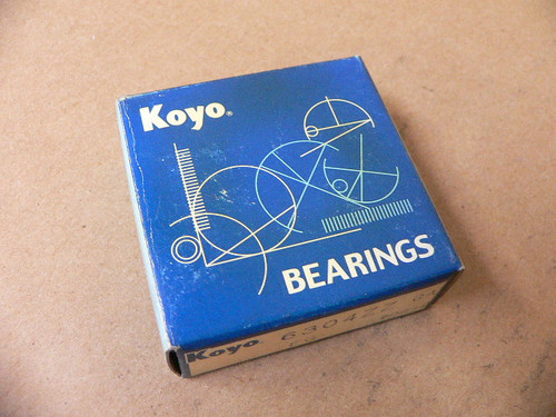 KOYO 6304ZZ SINGLE ROW DEEP GROOVE BALL BEARING 6300 SERIES DOUBLE SHIELDE