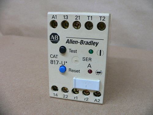 Allen Bradley 817-UD THERMISTOR RELAY 110VAC COIL