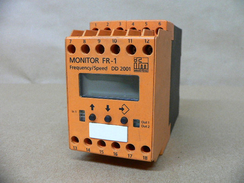 IFM ELECTRONIC D45127 DD2001 POWER SUPPLY MONITOR FR/1 230VAC