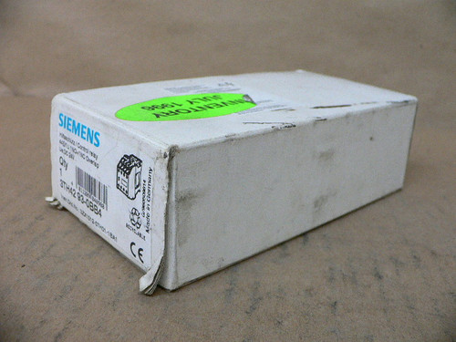 SIEMENS 3TH42930BB4 CONTROL RELAY 16AMP 8POLE 4NO/4NC 1EM/1LB OVERLAP COIL 24VD