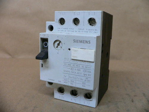 SIEMENS 415/690V 3P Motor Starter/ Protector 3VU1300-0ML00