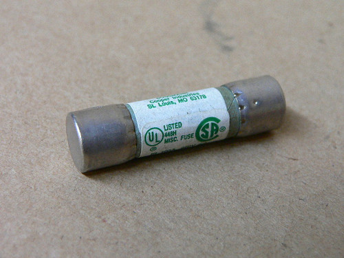 Bussmann FNM-1-1/4 (FNM-1.25) 1.25Amp Time-delay Fuses 250Vac